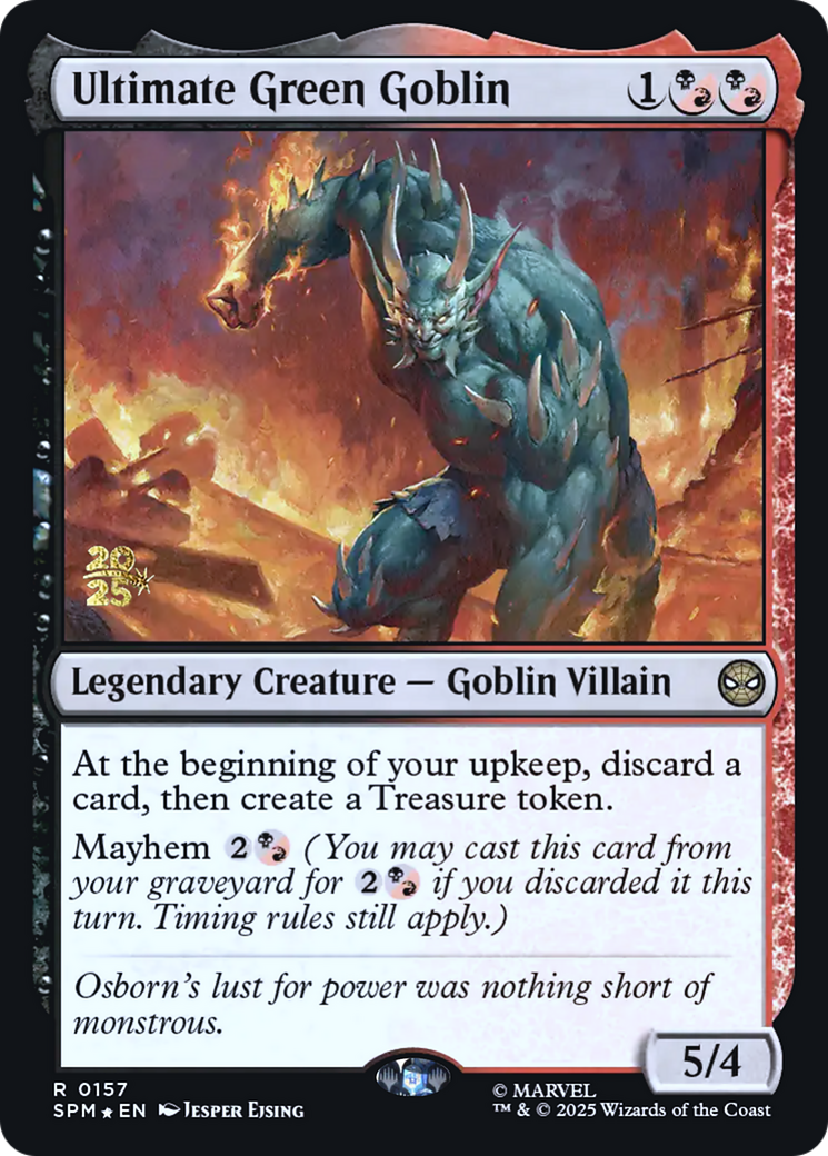 Ultimate Green Goblin [Wizards Play Network 2025] | Lots Moore NSW