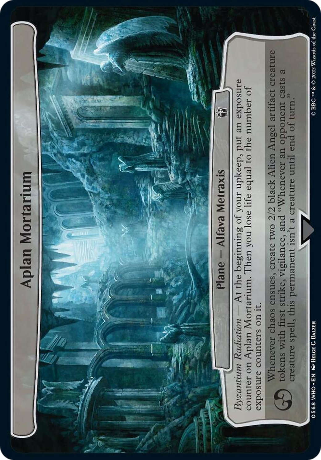 Aplan Mortarium [Doctor Who] | Lots Moore NSW