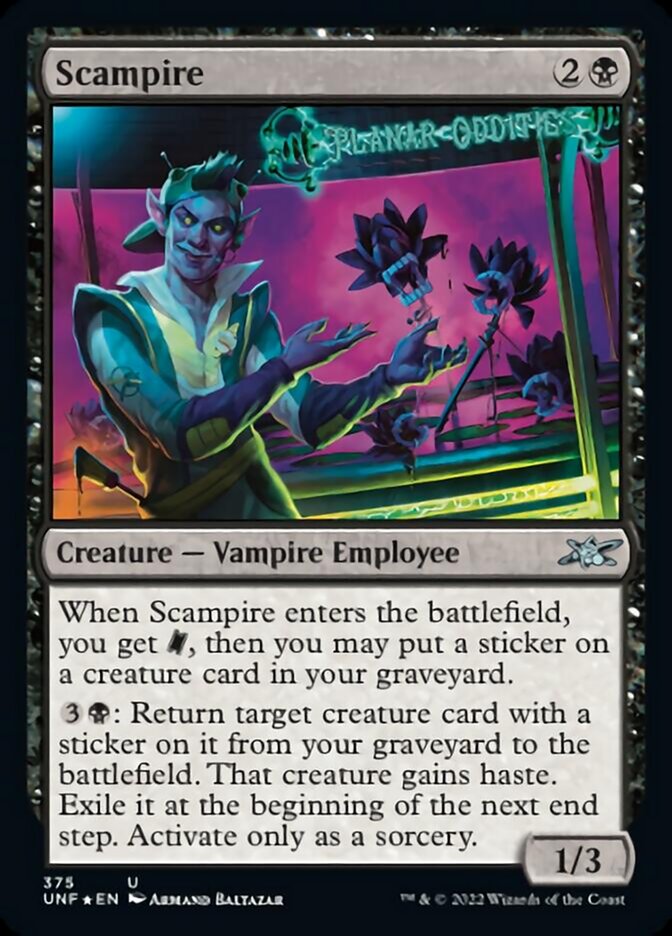 Scampire (Galaxy Foil) [Unfinity] | Lots Moore NSW