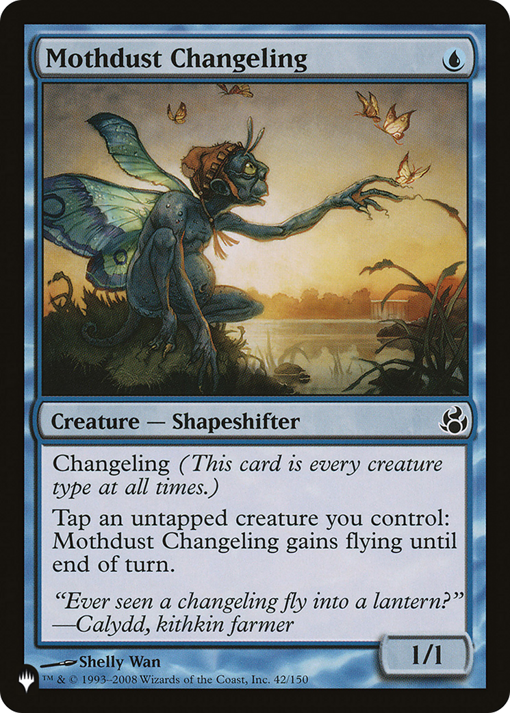 Mothdust Changeling [The List] | Lots Moore NSW