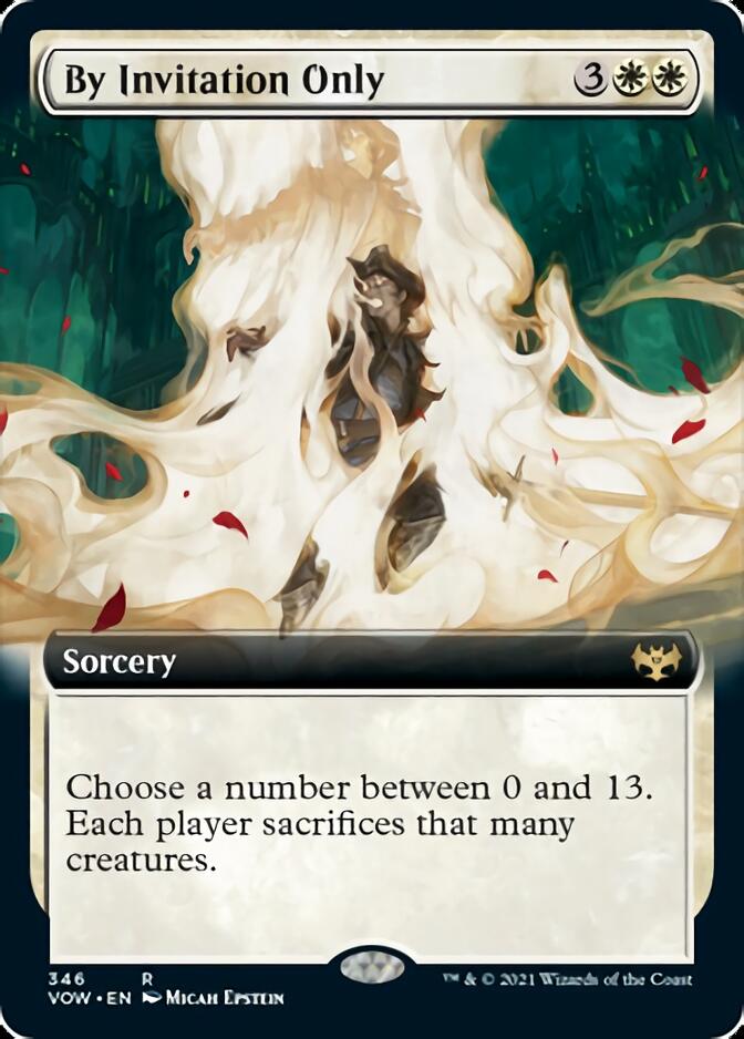 By Invitation Only (Extended Art) [Innistrad: Crimson Vow] | Lots Moore NSW