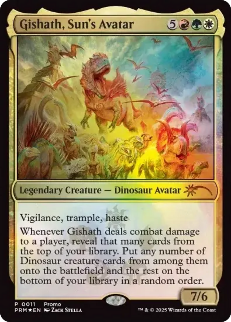 Gishath, Sun's Avatar [Media Promos] | Lots Moore NSW