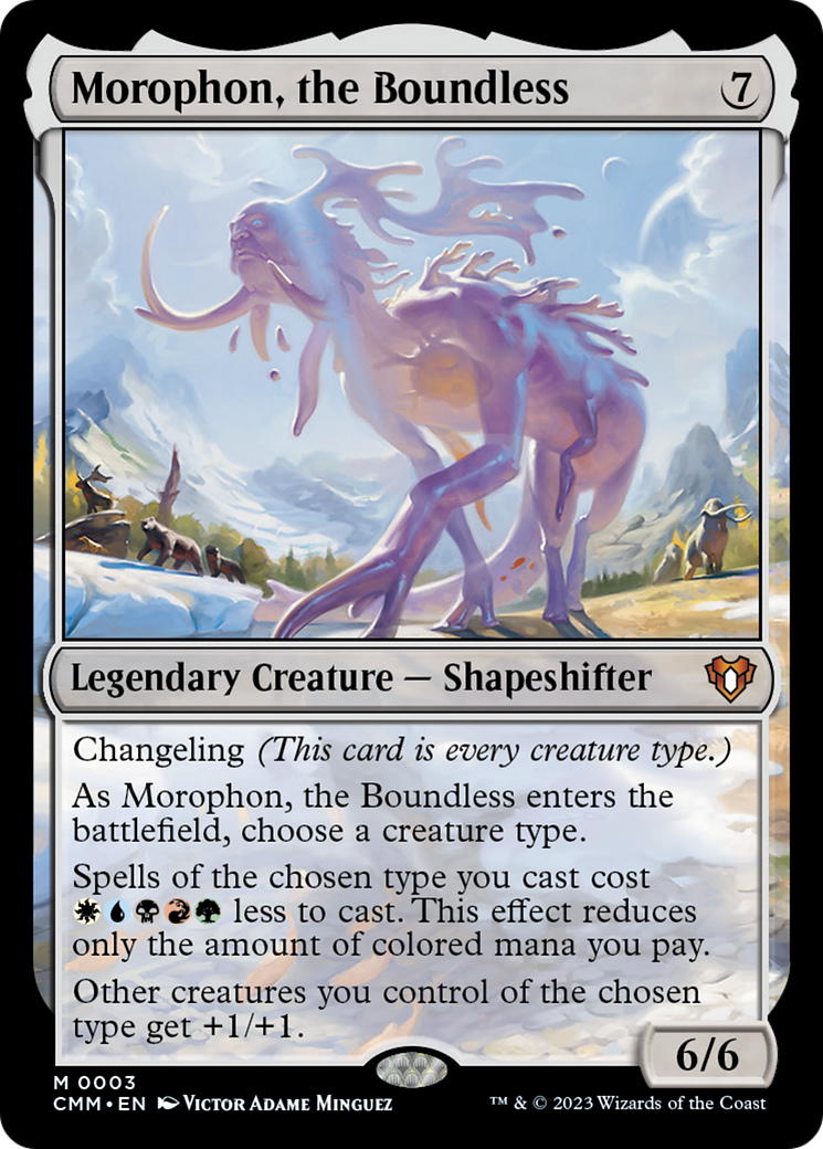 Morophon, the Boundless [Commander Masters] | Lots Moore NSW