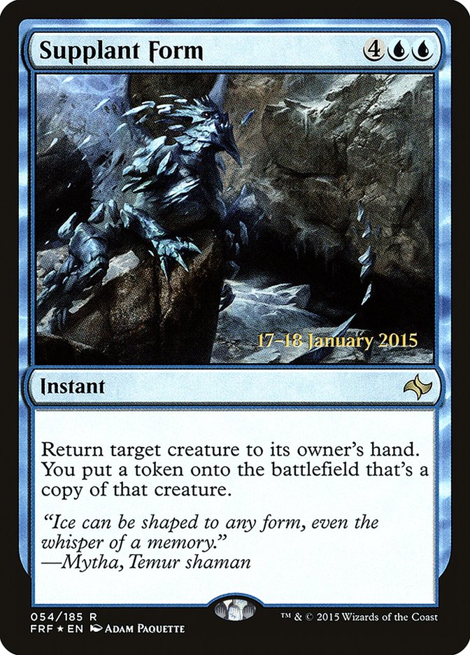 Supplant Form [Fate Reforged Prerelease Promos] | Lots Moore NSW