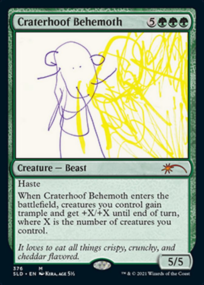 Craterhoof Behemoth (376) [Secret Lair Drop Series] | Lots Moore NSW