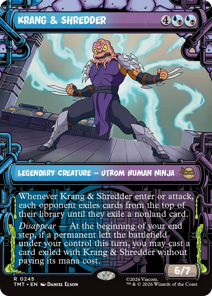Krang & Shredder (Showcase) [Teenage Mutant Ninja Turtles] Magic: The Gathering | Lots Moore NSW