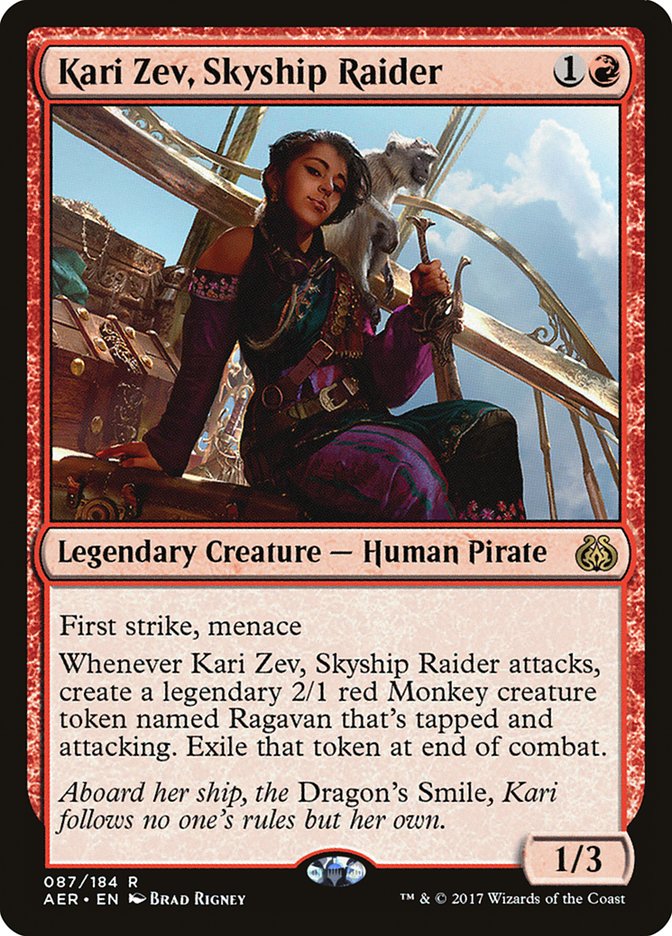 Kari Zev, Skyship Raider [Aether Revolt] | Lots Moore NSW