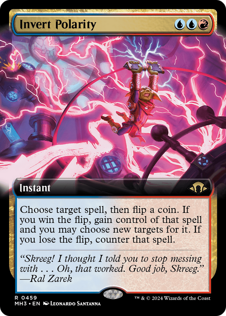 Invert Polarity (Extended Art) [Modern Horizons 3] | Lots Moore NSW