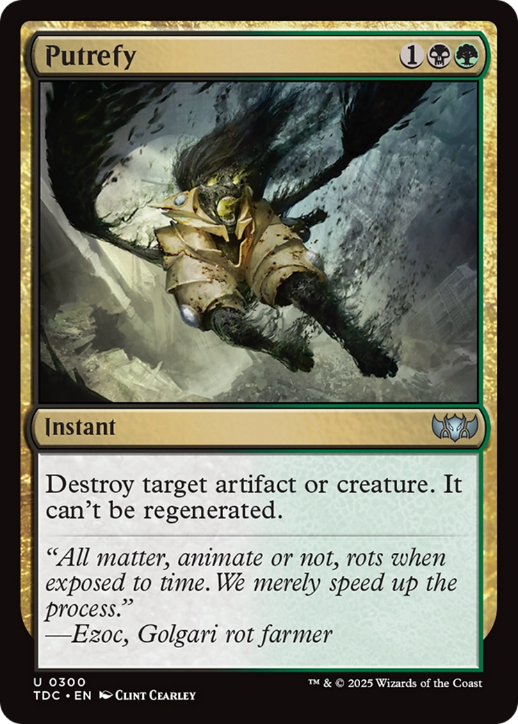 Putrefy [Tarkir: Dragonstorm Commander] | Lots Moore NSW