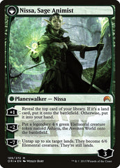 Nissa, Vastwood Seer // Nissa, Sage Animist [Magic Origins Prerelease Promos] | Lots Moore NSW