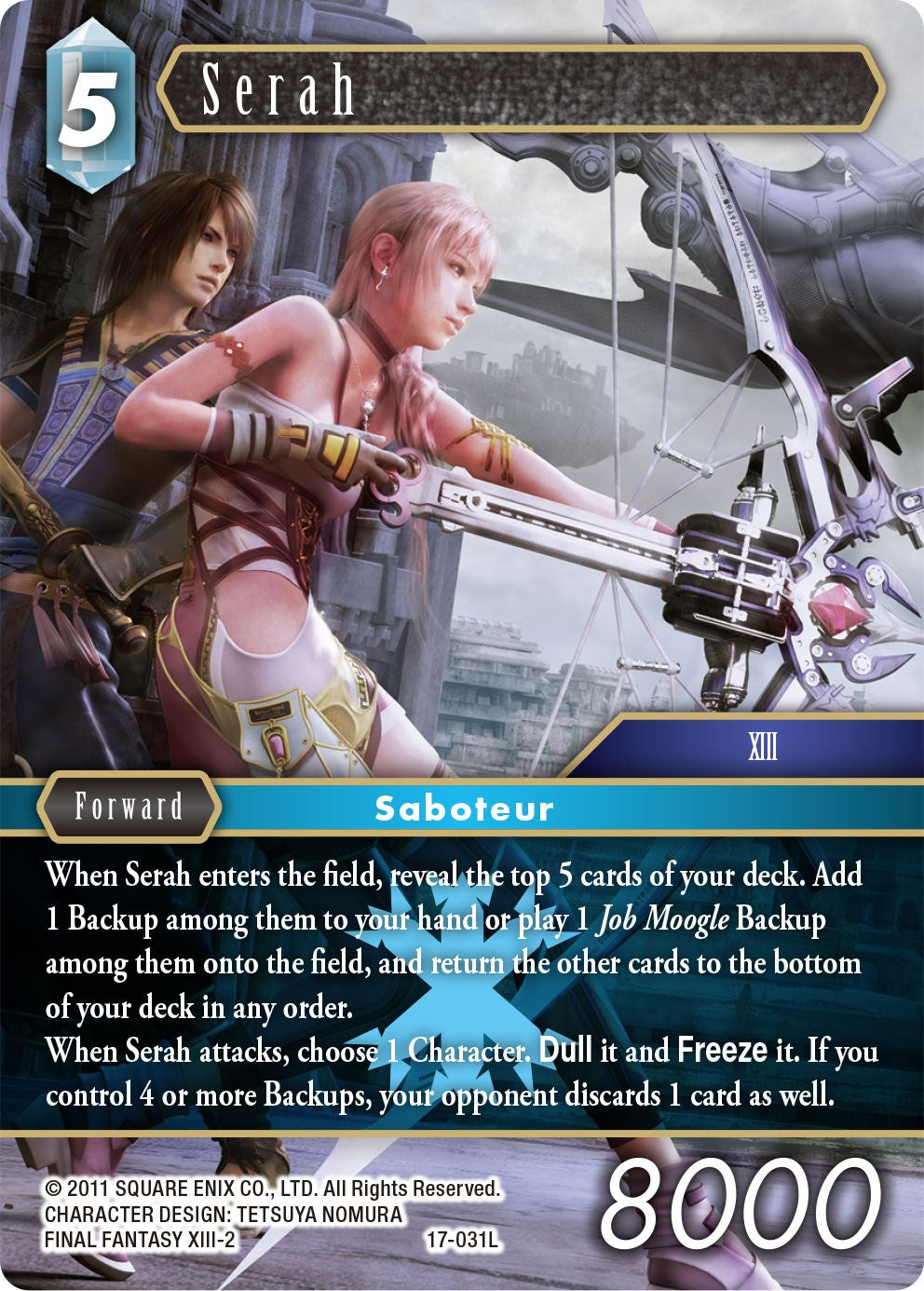 Serah [Rebellion's Call] | Lots Moore NSW
