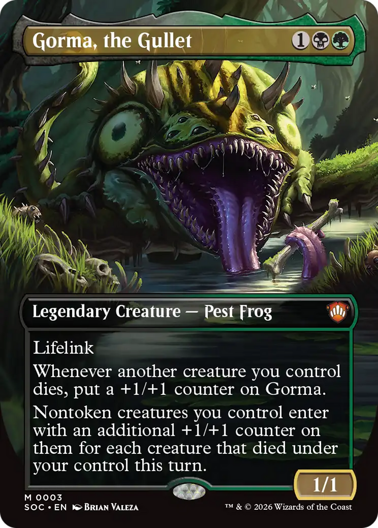 Gorma, the Gullet (Borderless) [Secrets of Strixhaven Commander] | Lots Moore NSW