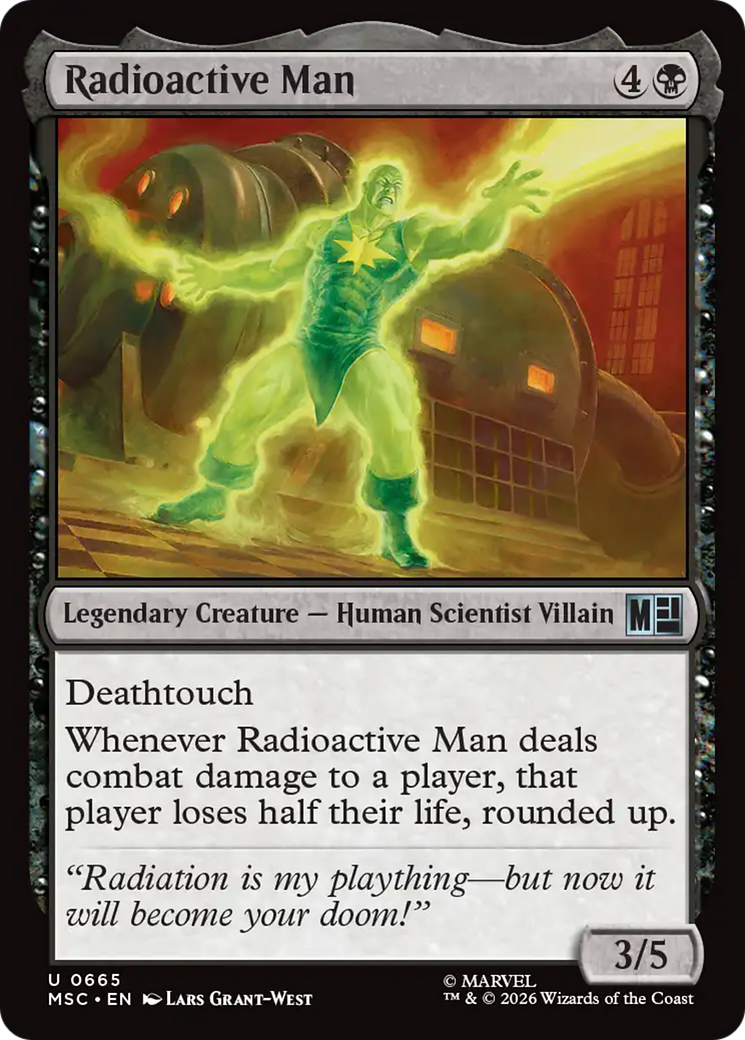 Radioactive Man [Marvel Super Heroes Commander] | Lots Moore NSW