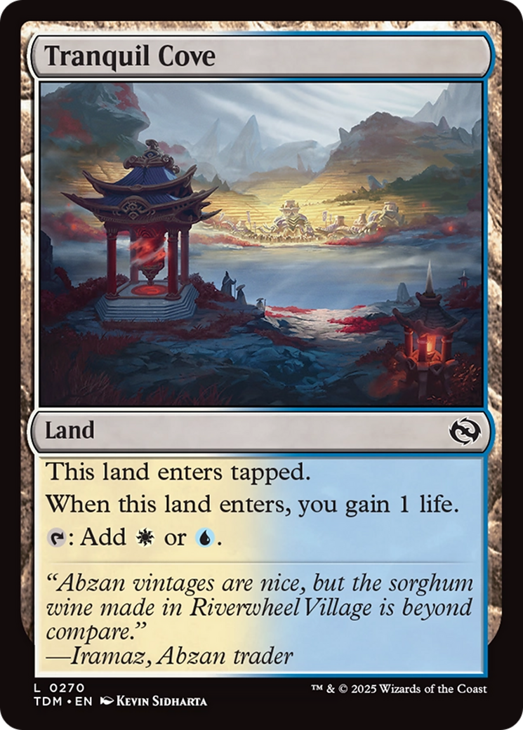 Tranquil Cove [Tarkir: Dragonstorm] | Lots Moore NSW