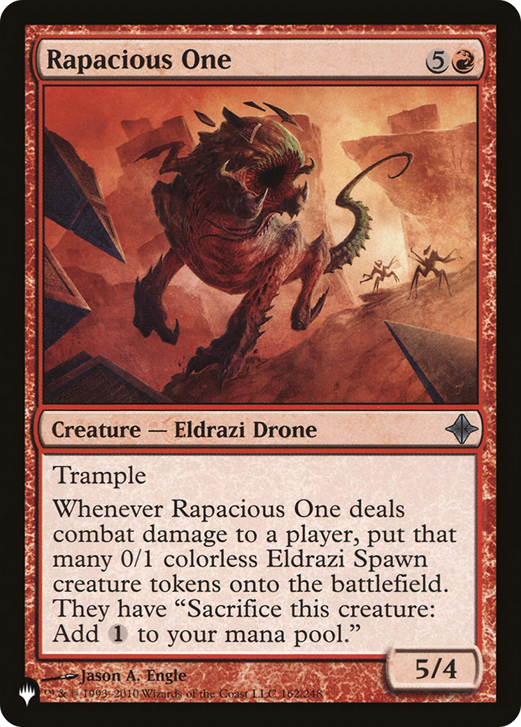 Rapacious One [The List] | Lots Moore NSW