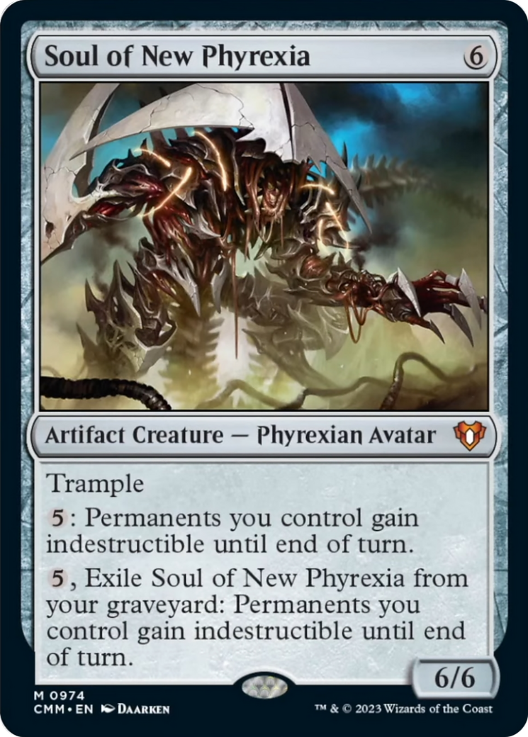 Soul of New Phyrexia [Commander Masters] | Lots Moore NSW