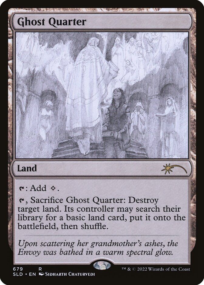 Ghost Quarter (Sketch) [Secret Lair Drop Promos] | Lots Moore NSW