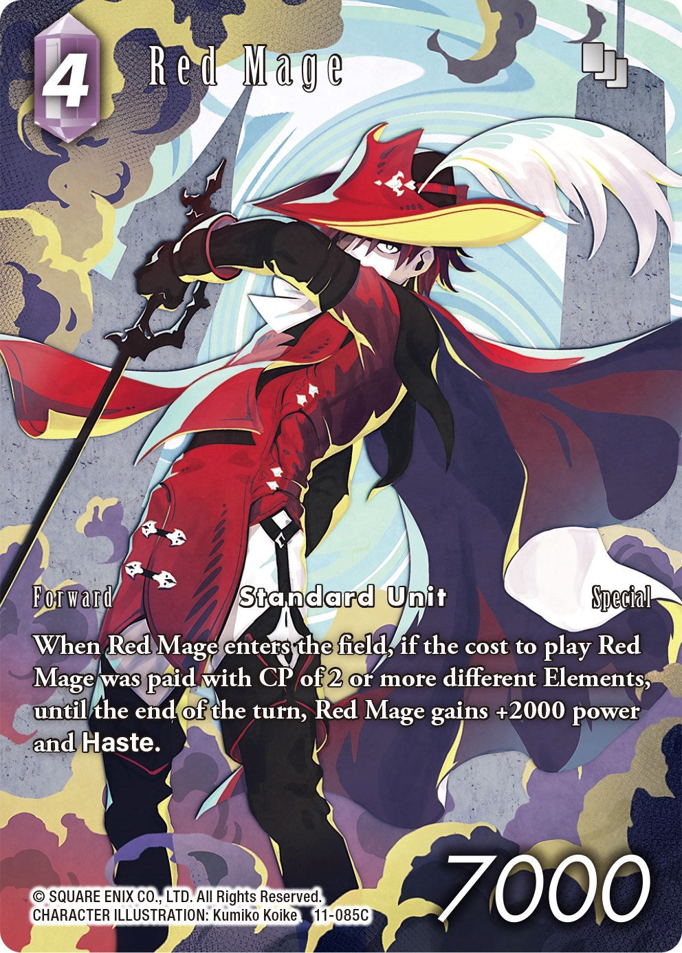Red Mage (Full Art) [Opus XI] | Lots Moore NSW