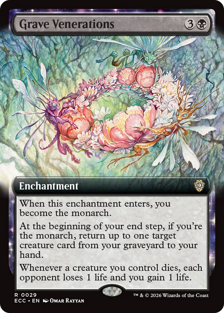Grave Venerations (Extended Art) [Lorwyn Eclipsed Commander] | Lots Moore NSW