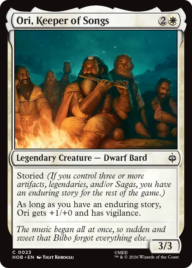 Ori, Keeper of Songs [The Hobbit] | Lots Moore NSW
