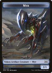 Eldrazi Spawn // Myr (007) Double-Sided Token [Double Masters Tokens] | Lots Moore NSW