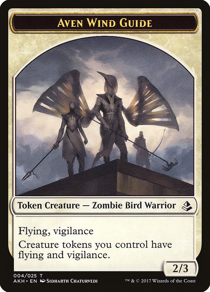 Aven Wind Guide // Hippo Double-Sided Token [Amonkhet Tokens] | Lots Moore NSW