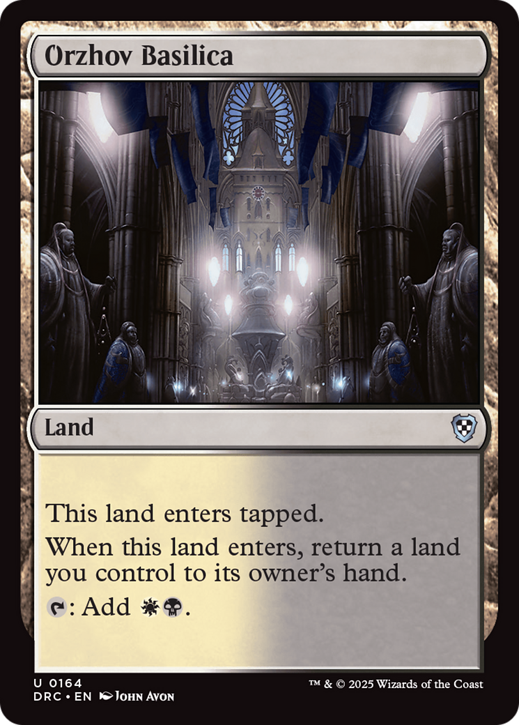 Orzhov Basilica [Aetherdrift Commander] | Lots Moore NSW
