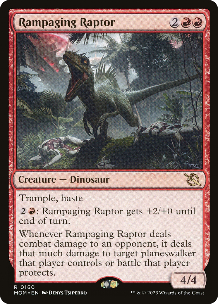 Rampaging Raptor [March of the Machine] | Lots Moore NSW