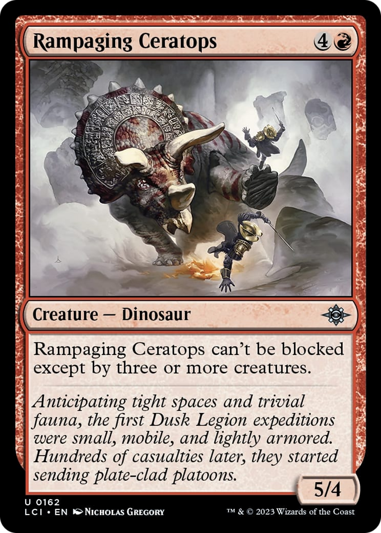 Rampaging Ceratops [The Lost Caverns of Ixalan] | Lots Moore NSW