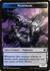 Satyr // Nightmare Double-Sided Token [Theros Beyond Death Tokens] | Lots Moore NSW