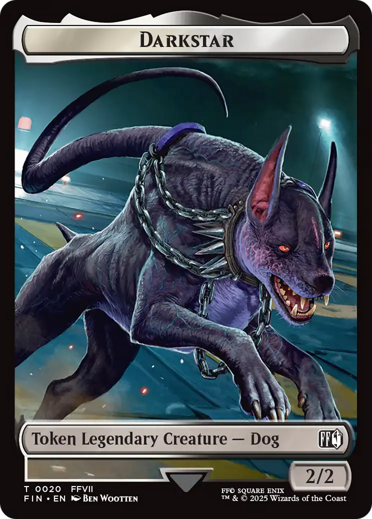 Angelo // Darkstar Double-Sided Token [FINAL FANTASY Tokens] | Lots Moore NSW