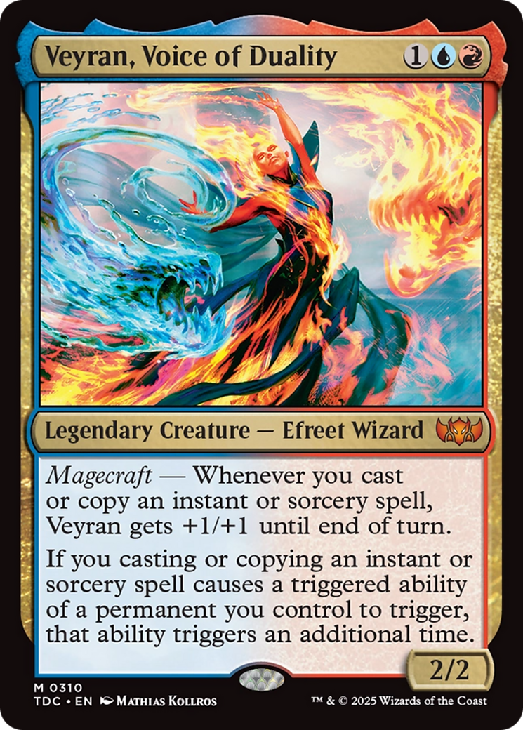 Veyran, Voice of Duality [Tarkir: Dragonstorm Commander] | Lots Moore NSW