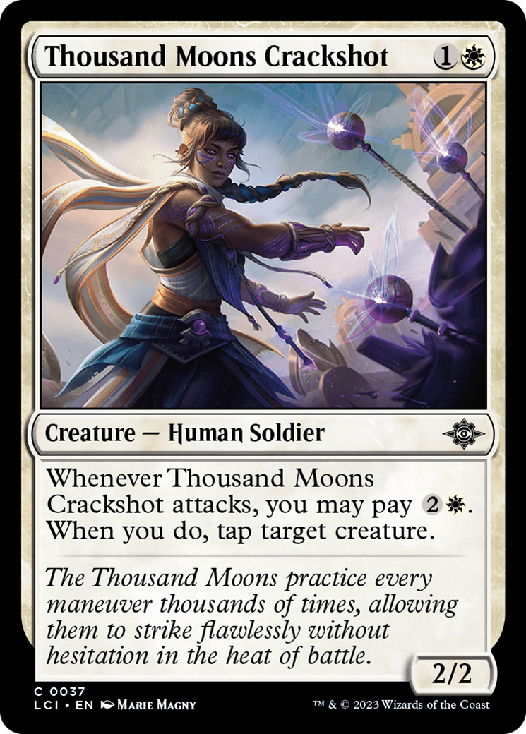 Thousand Moons Crackshot [The Lost Caverns of Ixalan] | Lots Moore NSW