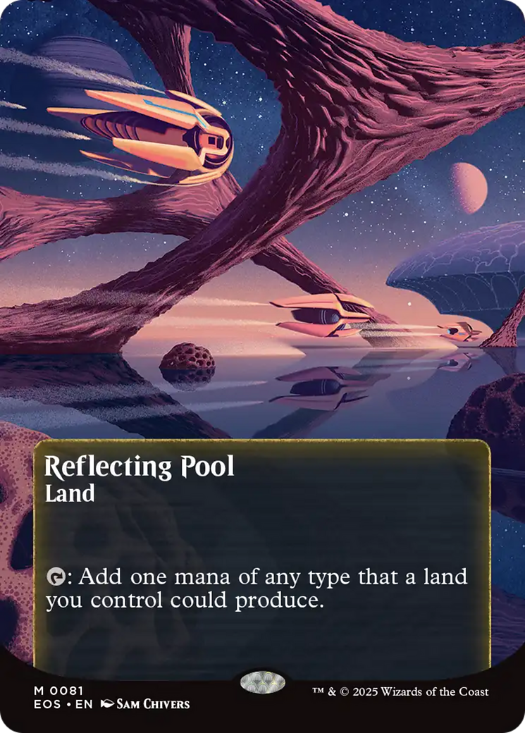 Reflecting Pool (0081) (Borderless) [Edge of Eternities: Stellar Sights] | Lots Moore NSW