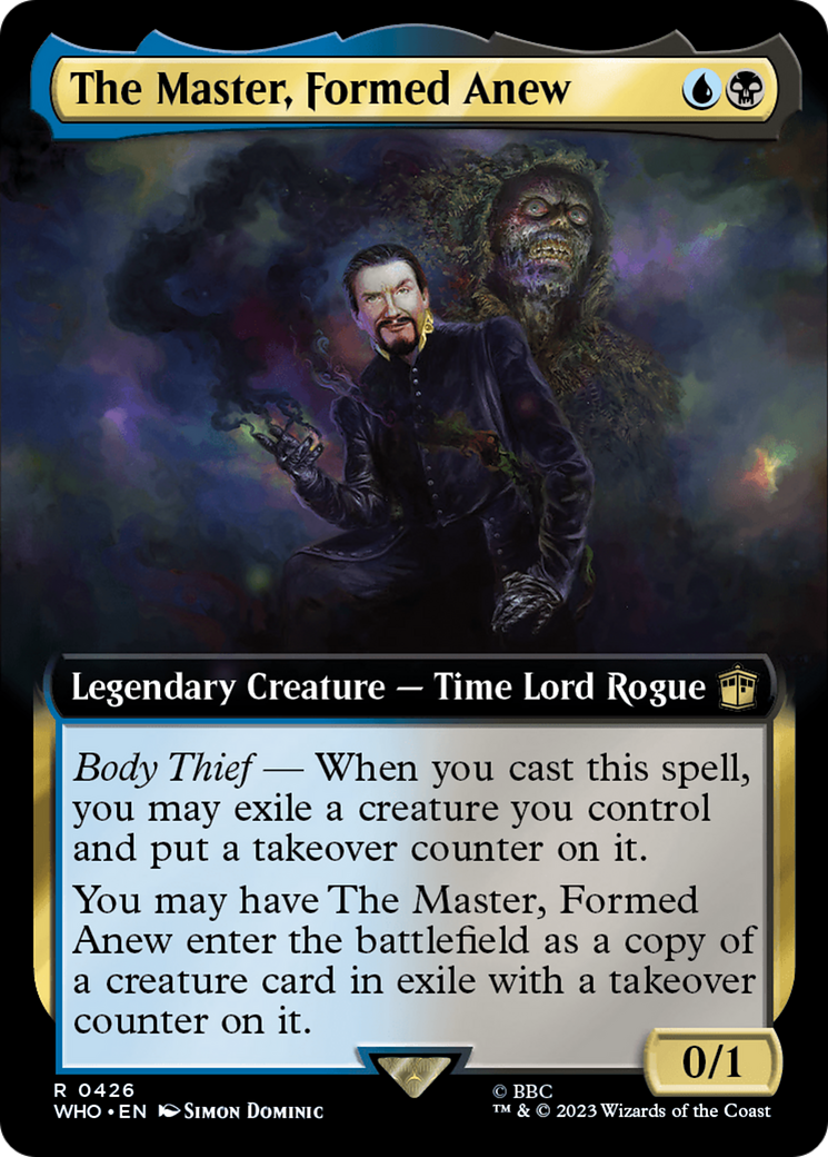 The Master, Formed Anew (Extended Art) [Doctor Who] | Lots Moore NSW