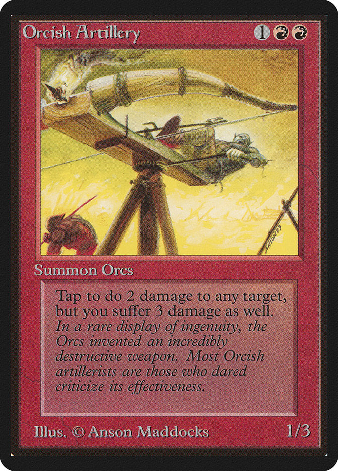 Orcish Artillery [Beta Edition] | Lots Moore NSW