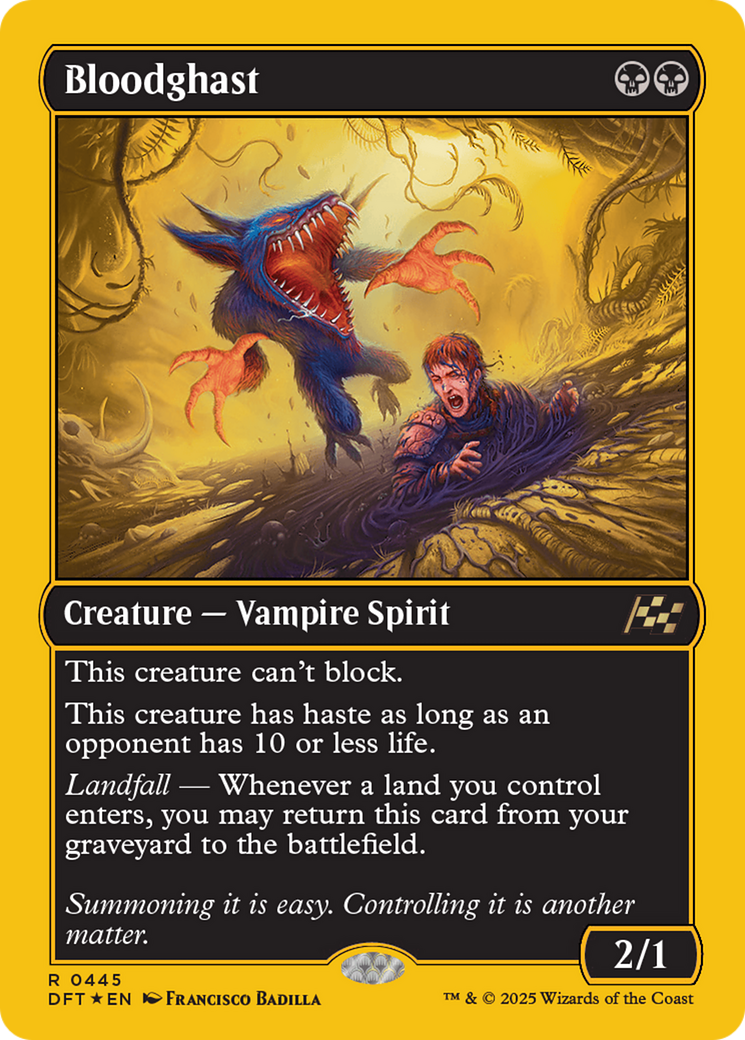 Bloodghast (First-Place Foil) [Aetherdrift] | Lots Moore NSW