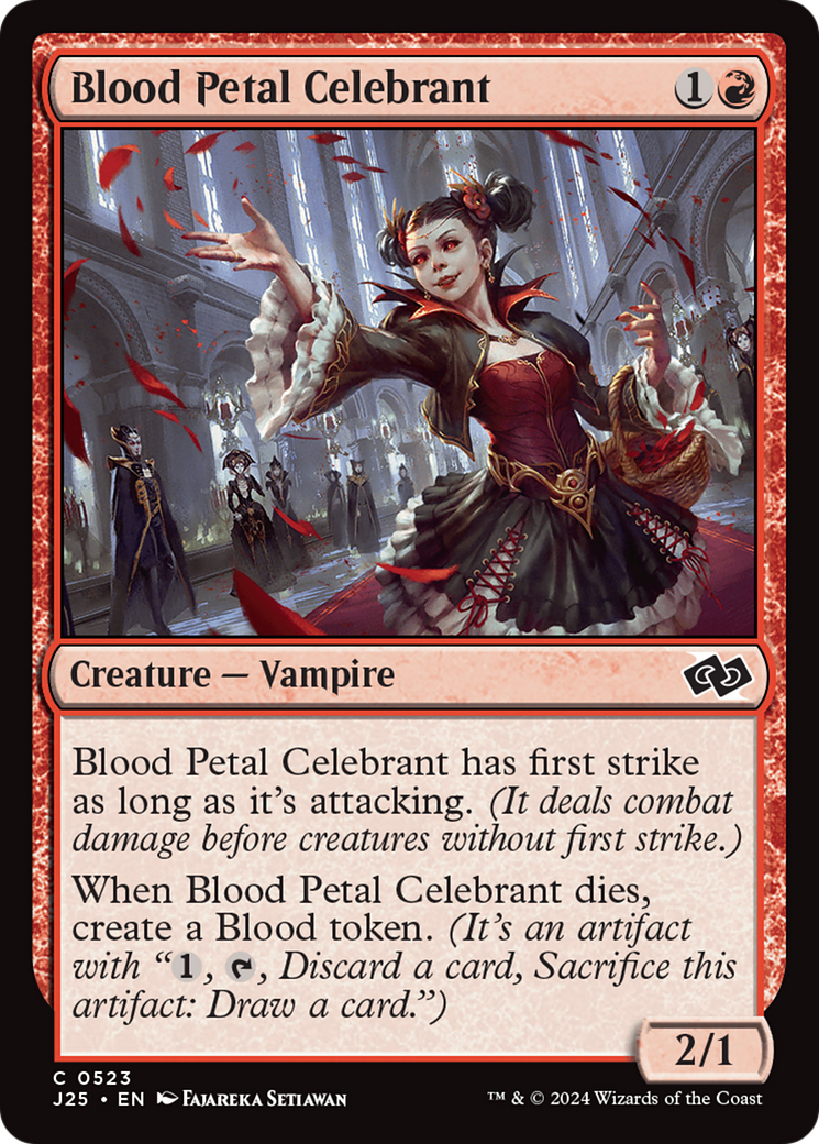 Blood Petal Celebrant [Foundations Jumpstart] | Lots Moore NSW