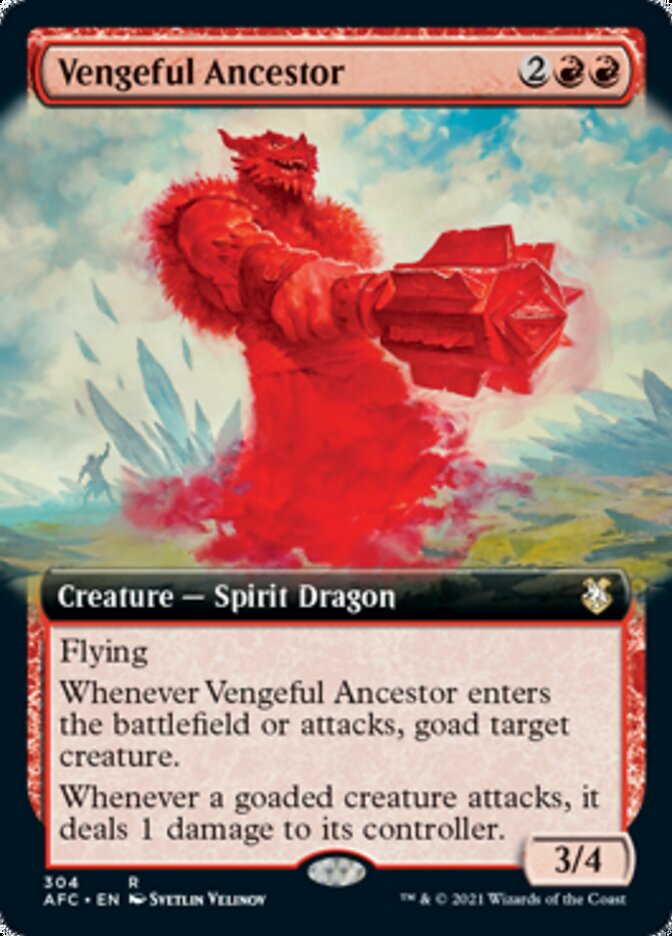 Vengeful Ancestor (Extended Art) [Dungeons & Dragons: Adventures in the Forgotten Realms Commander] | Lots Moore NSW