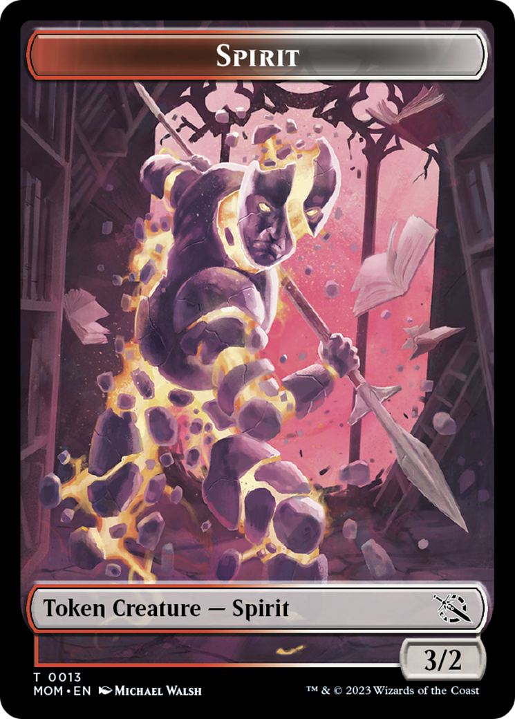 Spirit Token (13) [March of the Machine Tokens] | Lots Moore NSW