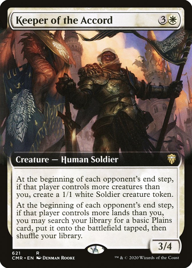 Keeper of the Accord (Extended Art) [Commander Legends] | Lots Moore NSW