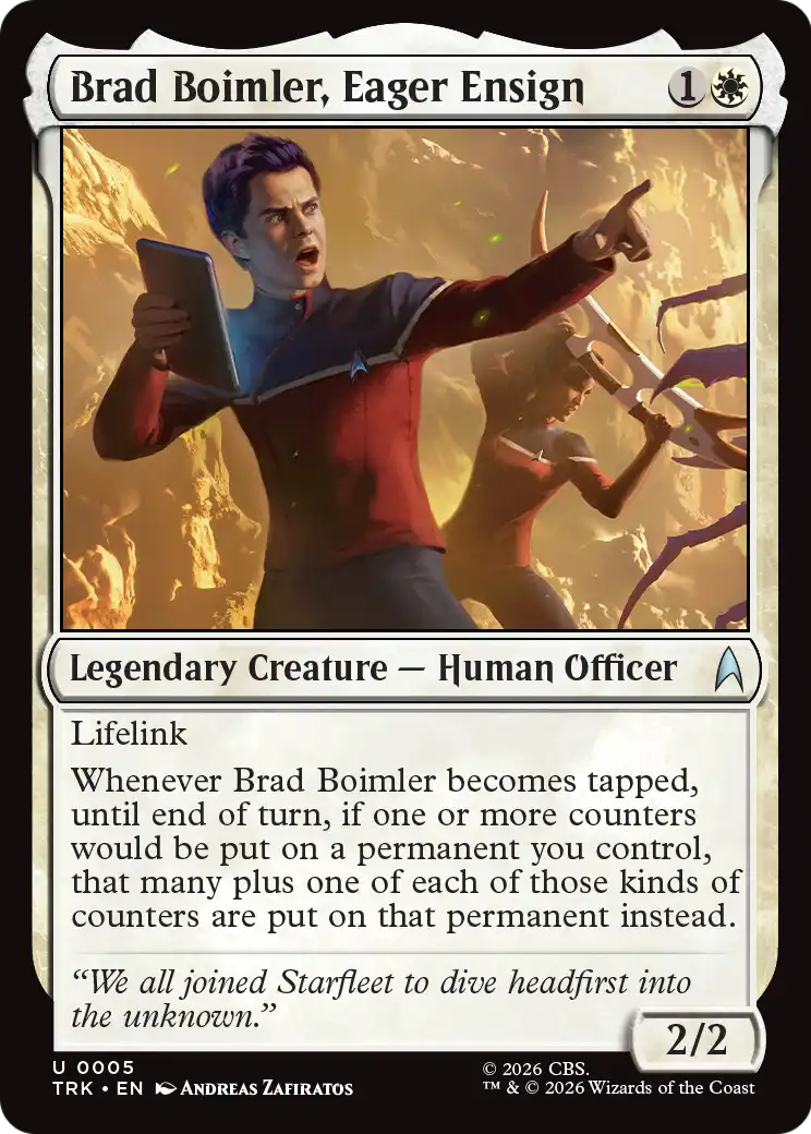 Brad Boimler, Eager Ensign [Star Trek] | Lots Moore NSW