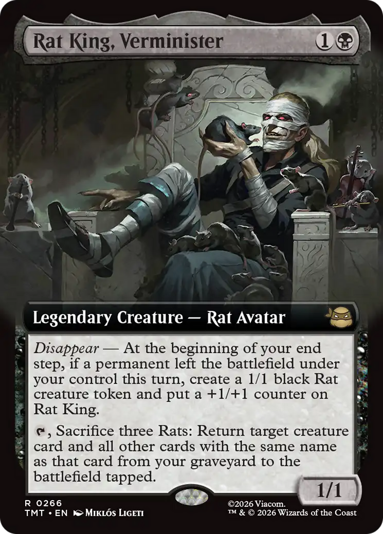 Rat King, Verminister (Extended Art) [Teenage Mutant Ninja Turtles] | Lots Moore NSW