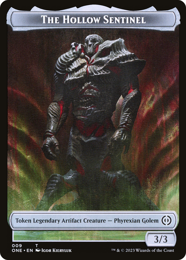 Phyrexian Mite (012) // The Hollow Sentinel Double-Sided Token [Phyrexia: All Will Be One Tokens] | Lots Moore NSW