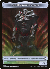 Phyrexian Mite (012) // The Hollow Sentinel Double-Sided Token [Phyrexia: All Will Be One Tokens] | Lots Moore NSW