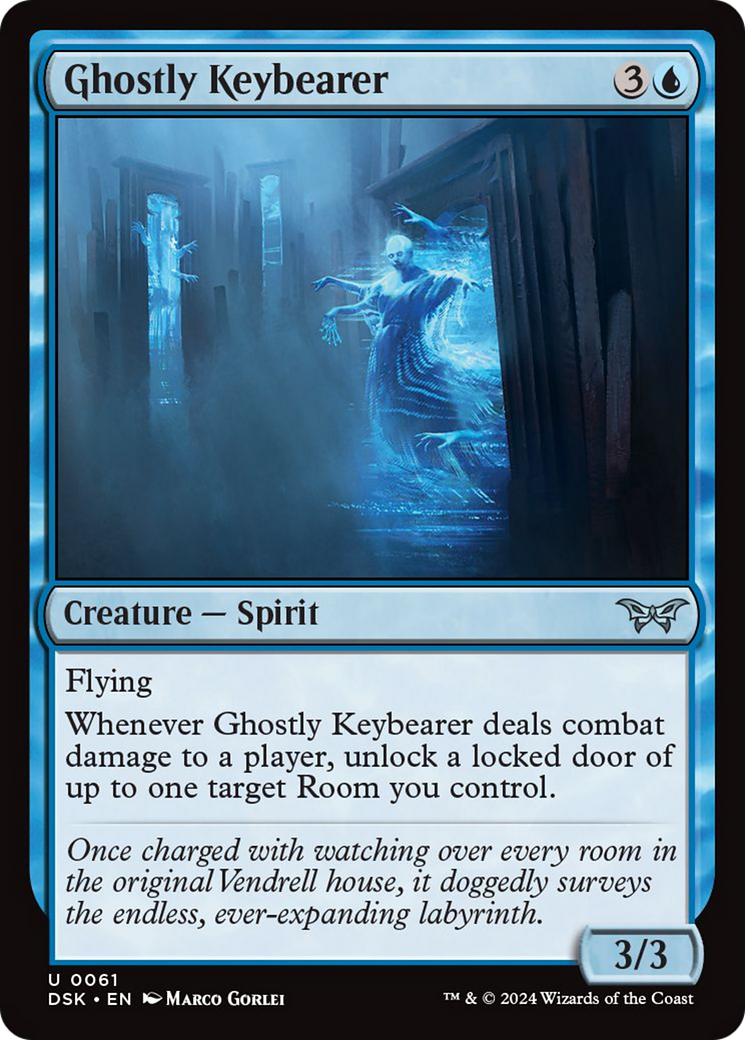 Ghostly Keybearer [Duskmourn: House of Horror] | Lots Moore NSW