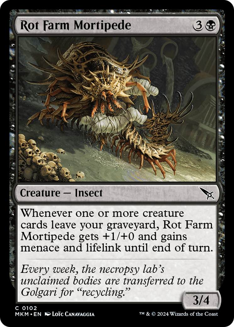 Rot Farm Mortipede [Murders at Karlov Manor] | Lots Moore NSW