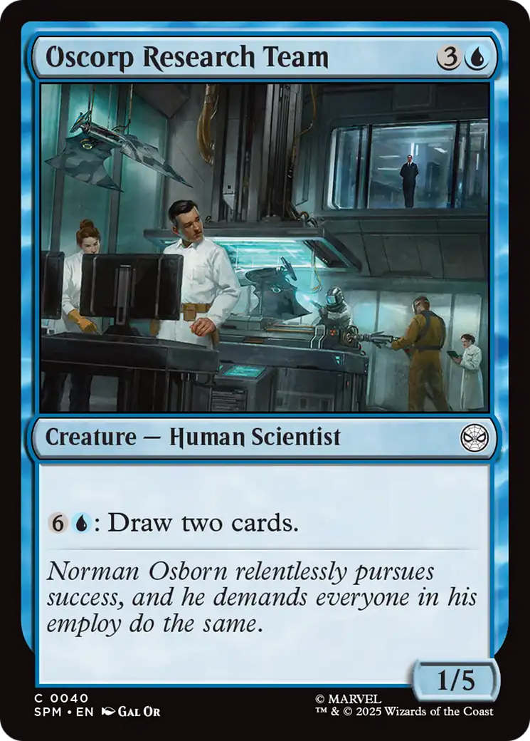 Oscorp Research Team [Marvel's Spider-Man] | Lots Moore NSW