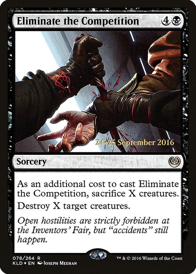 Eliminate the Competition [Kaladesh Prerelease Promos] | Lots Moore NSW