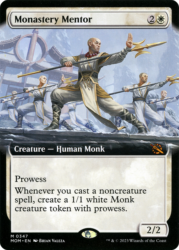 Monastery Mentor (Extended Art) [March of the Machine] | Lots Moore NSW
